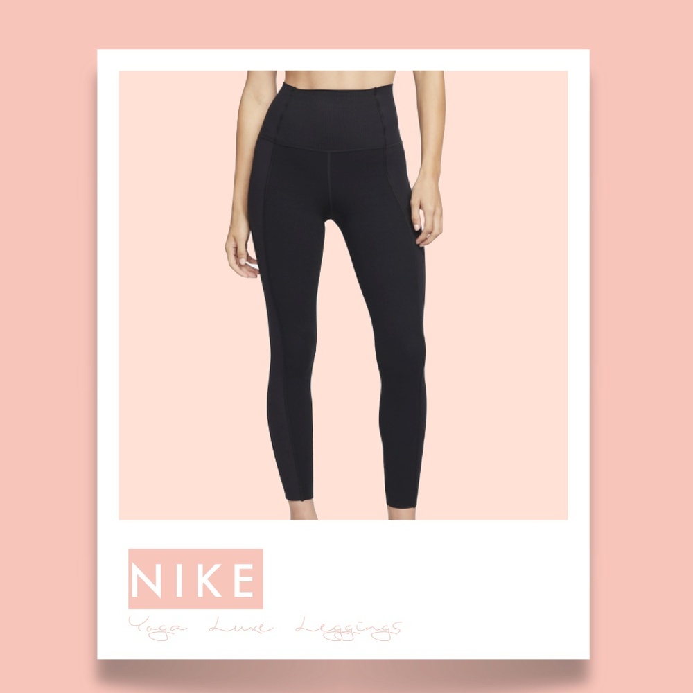 NIKE - Yoga Luxe High-Waisted 7/8 Matte Shine Leggings - NWT
